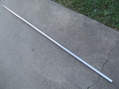 1955 Pontiac  Safari right quarter panel trim Molding   GM Foto 1 de 4