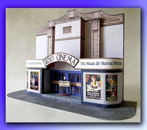Cinema Model Kit For 7mm Scale 1:43 Ideal For O Gauge Railways, Trams, Cars - Picture 1 of 1