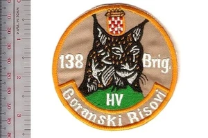 Croatia Republika Hrvatska 138th Brigade, 138. Brigada dp Goranski Risovi  Armyn - Picture 1 of 1