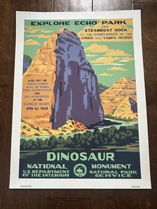 Dinosaur National Monument Serigraph Doug Leen 2014 - Bild 1 von 5