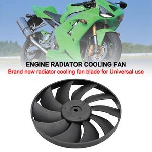 Engine Radiator Cooling Fan Blade per Kawasaki Ninja ZX-6R ZX-10R 2007-2011 Y1 Y - Foto 1 di 11