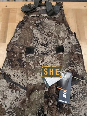 SHE Outdoor Sentry Bibs Insulated Hunting Pants Women's Small TrueTimber Strata
