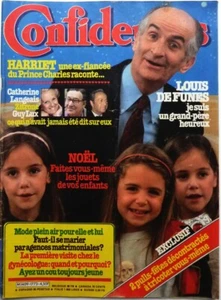 Mag CONFIDENCES 1981: LOUIS DE FUNES_MARIA PACOME_48ème GALA UNION DES ARTISTES - Foto 1 di 3