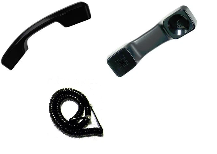 Panasonic KX-TS4200 Replacement Handset & Handset cord (BLACK) (NEW) - Image 1 of 1