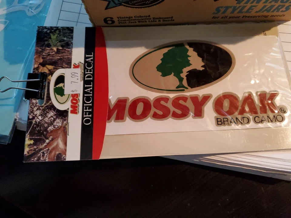 NEW Mossy Oak Official 6" Car Auto Decal Sticker  - Image 1 of 1