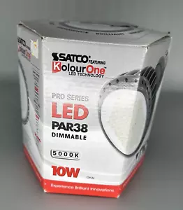 Satco Kolourone LED PAR38 10 watt 120V 5000K Light Bulb S8867 - Picture 1 of 9