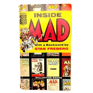Inside MAD Signet Paperback 1955 1st Printing - Wally Wood, Jack Davis, Kurtzman - Picture 1 of 18