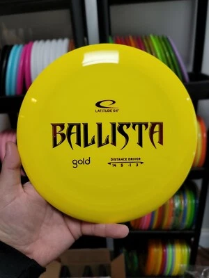 Latitude 64 Ballista Gold Line 175g Yellow Disc Golf Driver  - Image 1 of 2
