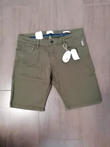 Esprit Edc Herren kurze Hose Shorts Große 34 Neu Khaki - Bild 1 von 4