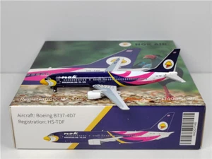 Miniature Model NOK AIR For Boeing B737-4D7 HS-TDF 1/400 Plane Pre-built Model - Picture 1 of 8