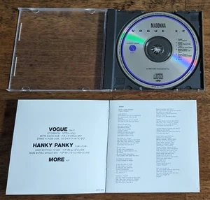 Used Madonna Vogue EP Maxi Single CD JAPAN Edition (total 6 tracks)(no Obi) - Picture 1 of 4