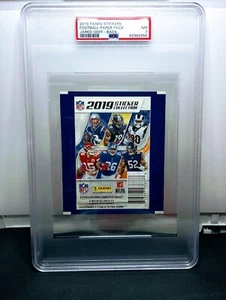 2019 Panini Stickers Pack SHOWING Jared Goff Back PSA 7 POP 1 (0 Others) - Picture 1 of 5