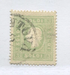 Austria Lombardy Venetia 1858 3 soldi used - Picture 1 of 1