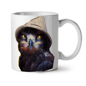 Wellcoda Owl Hat Night Bird Bird Tea Coffee Mug 11oz - Picture 1 of 7