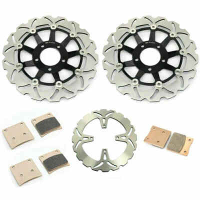 pr Suzuki Disques frein Avant Arrière Plaquettes Katana GSX 600 750 F 1989-1997 - Image 1 of 4