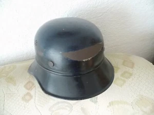 Alter WW2 Luftschutz RLB Stahlhelm Gladiator Helm komplett - entnazifiziert !! - Bild 1 von 17