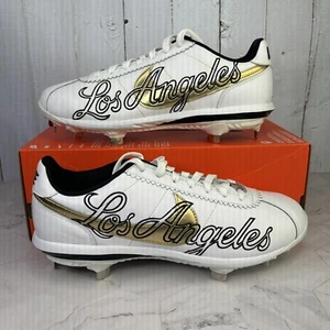Nike Lunar Cortez 2022 All Star Los Angeles Sz 13 Baseball Cleats CV5565-101 - Picture 1 of 7