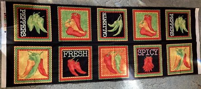 罕见南海进口辣椒棉织物阻挡板 — 第 1/3 张图片