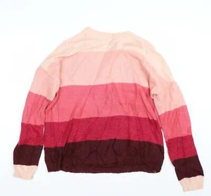 Peacocks Womens Pink Acrylic Blend Jumper Size M - Picture 1 of 12