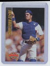 1994 Pinnacle Church's Hometown Stars Mike Piazza Los Angeles Dodgers #14