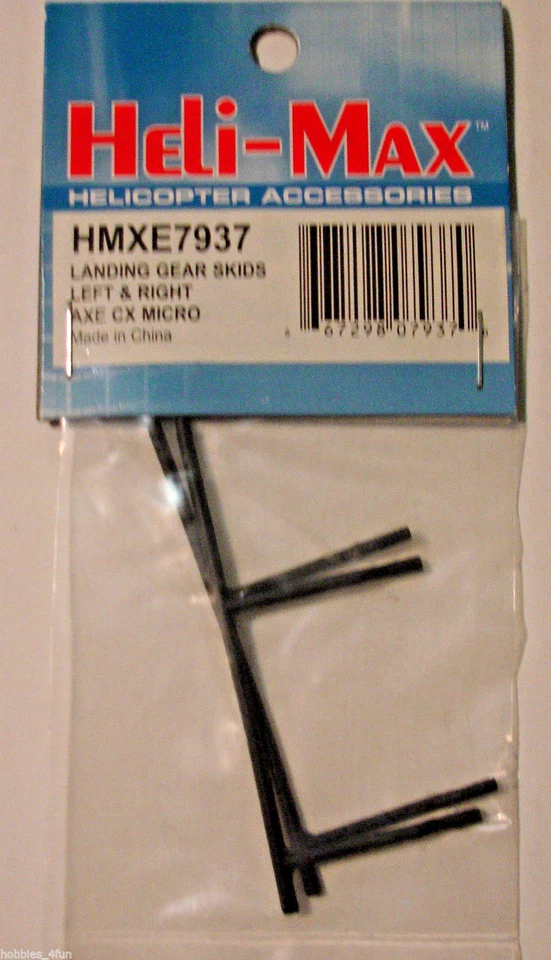 HELIMAX Landing Gear Skids Left & Right HMXE7937 AXE CX Micro Helicopter RC Part - Image 1 of 1