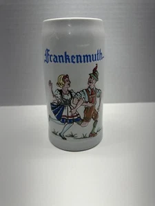 Tazza birra tedesca Frankenmuth terracotta e vetro Stein di Ceramarte Brasile - Foto 1 di 7