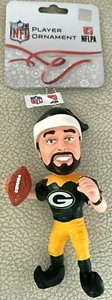 Aaron Rodgers Elf Christmas Ornament Green Bay Packers - Picture 1 of 1