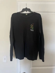 Camisa Joey Kramer Of Aerosmith Manga Larga Rockin'& Roastin' Coffee Shop RARA - Imagen 1 de 6