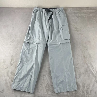 Vintage Old Navy Pants Men XL Grey Convertible Baggy Raver Skater Cargo Rave Y2K - Image 1 of 4