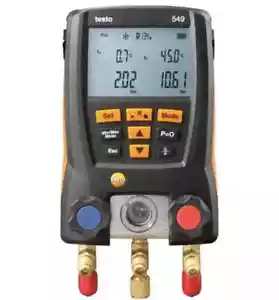 Kit de sistema de calibre de climatización colector digital Testo 549 medidor 0560 0550 - Imagen 1 de 11
