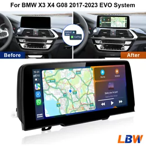For BMW X3 X4 G08 2017-23 EVO System Radio 10.25'' Car Linux Screen Android Auto - Picture 1 of 12
