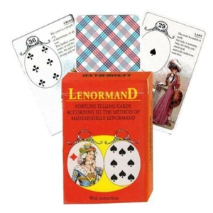 Mlle Lenormand Cm 36 Cards Deck Esoteric Fortune Telling Agm Urania 106710976 - Picture 1 of 8