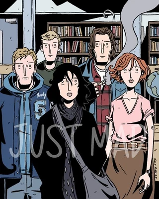 The Breakfast Club - Art Print by Justin Madson - 8 x 10 Movie Wall Art - Image 1 of 4