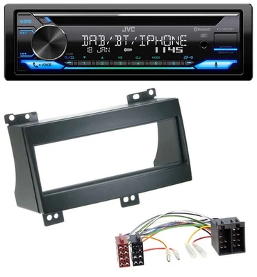 JVC Bluetooth MP3 USB DAB CD Autoradio für Kia Ceed (2007-2009) - Bild 1 von 4
