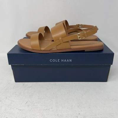 Босоножки Cole Haan Flynn плоские кожа пекан W20756 женские размер 11B - Изображение 1 из 4