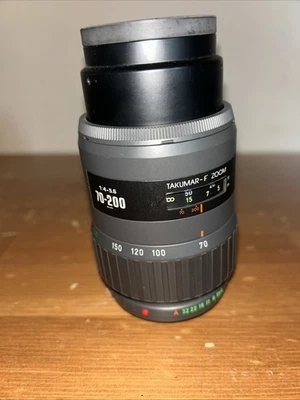 PENTAX Pentax SMCP- FA 70-200mm F/4.0-5.6 Lens For Pentax Fast Free Shipping - Image 1 of 4