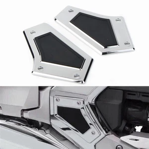 For Honda Goldwing GL1800 2018-2020 Pair Chrome Swingarm Pivot Cover Fairing - Picture 1 of 10
