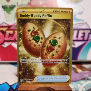Buddy-Buddy Poffin 223/167 Gold - Twilight Masquerade - Pokemon TCG - SCHNELLER VERSAND - Bild 1 von 2