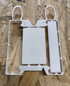 Ikea Förbattra 8cm Sockel Metod 1x Endkappen + 1x Verbinder Weiß Neu - Bild 1 von 1