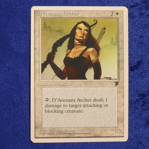 1995 MTG Magic The Gathering Chronicles: D'Avenant Archer (mtg50) Douglas Shuler - Bild 1 von 2