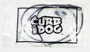 Bordstein Hunde Kabelentwirrer Kreisel lang unteres Kabel schwarz Oldschool - Bild 1 von 3