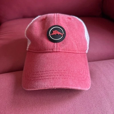 Tommy Bahama Trucker Hat with Fish Patch Design - Image 1 of 2