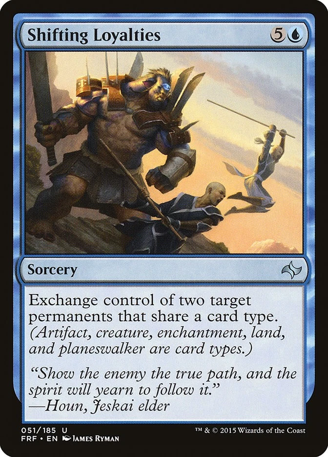 Shifting Loyalties [Fate Reforged] (FRF 51) Near Mint - Image 1 of 1