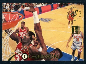 1994-95 Topps Stadium Club #79 HAKEEM OLAJUWON Primer primer día edición producción SP - Imagen 1 de 3
