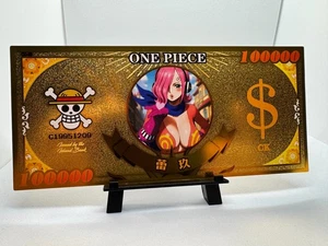 One Piece Gold Foil Box Topper - Heka Serie 3 Doujin Karten Bonus (Reiju) - Bild 1 von 3