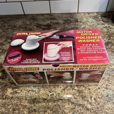Pulidora/lavadora accionada por motor eléctrico Dynashine #1058 nueva en caja sellada, lavados, ceras Foto 1 de 4