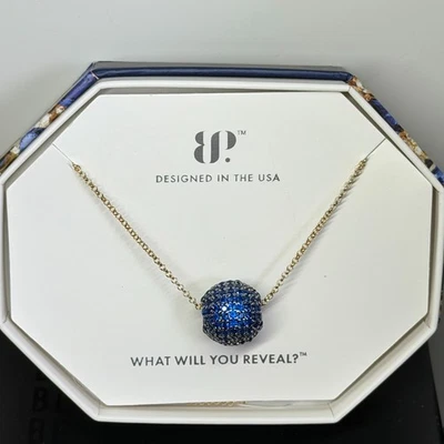 Collar Pavé Bomb Party Septiembre ”Beyond Turning The Tide” LC Zafiro en Oro Foto 1 de 2