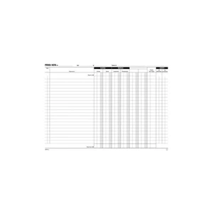 Blocco prima nota cassa Data Ufficio 21,5x29,7 cm - 50x2 copie autoricalcanti DU - Foto 1 di 1