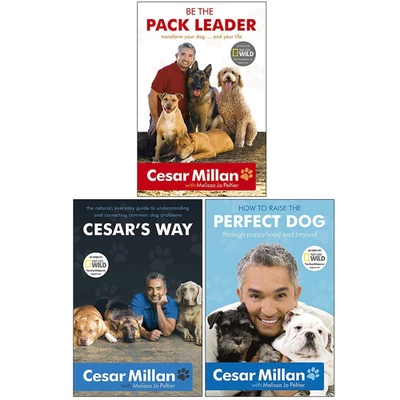 Cesar Milan 3 Books Collection Set (How to Raise the Perfect Dog, Cesar'S Way: E - Image 1 of 4