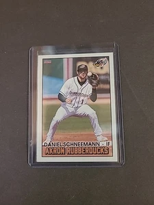 2022 Daniel Schneemann Minor League RC Akron Rubberducks + 35 Guardians Cards - Picture 1 of 6